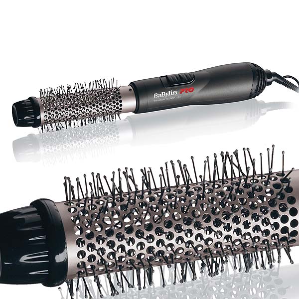 BaByliss PRO Warmluftbürste Titanium Tourmaline