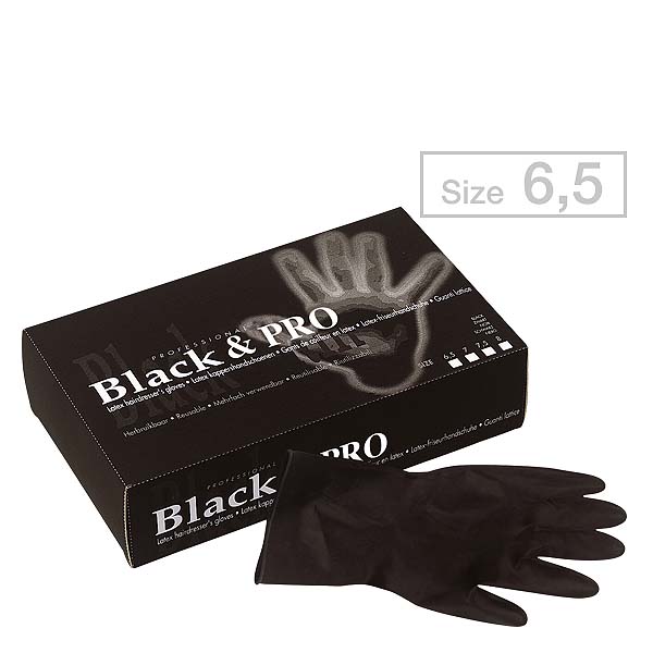 Sinelco Black & Pro Latex-Handschuhe