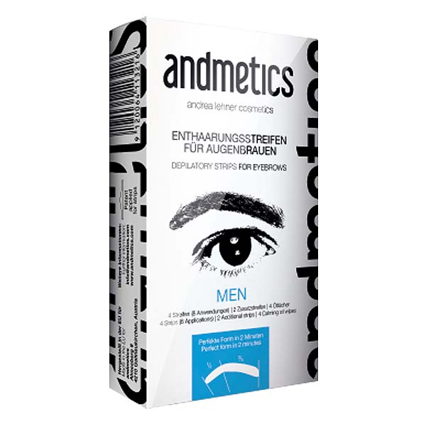 andmetics Augenbrauen-Enthaarungsstreifen