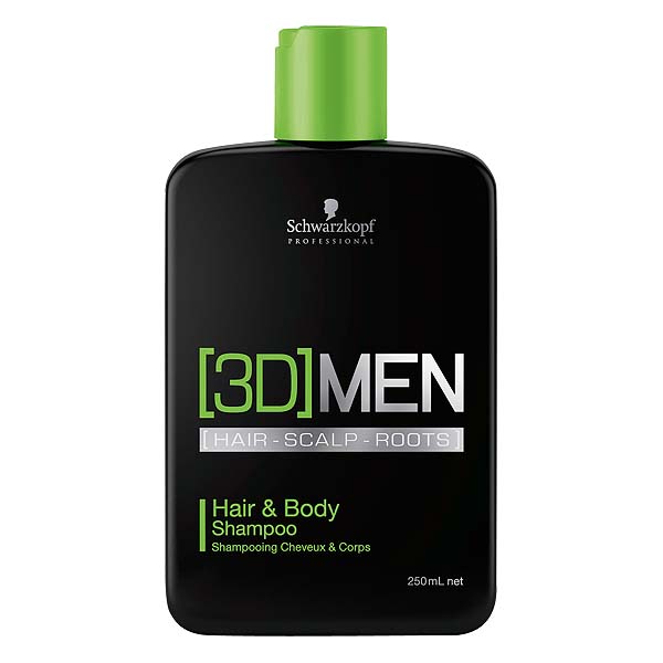 Schwarzkopf [3D] MEN Hair & Body Shampoo