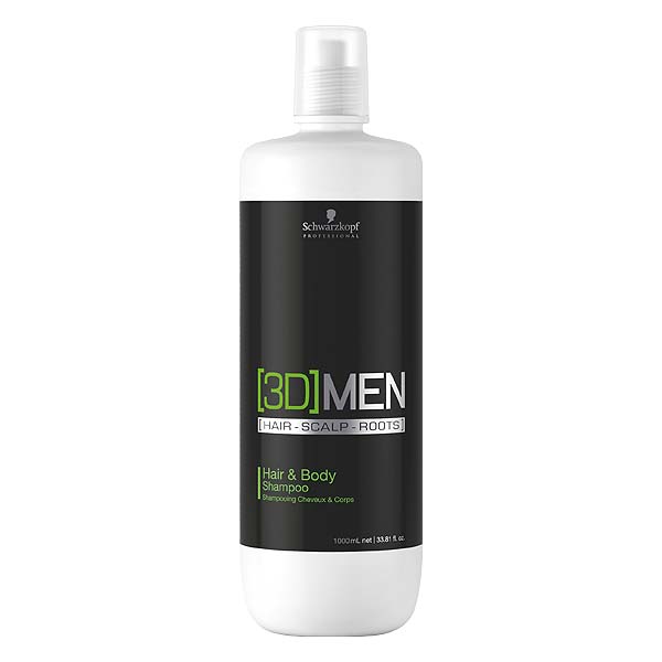 Schwarzkopf [3D] MEN Hair & Body Shampoo